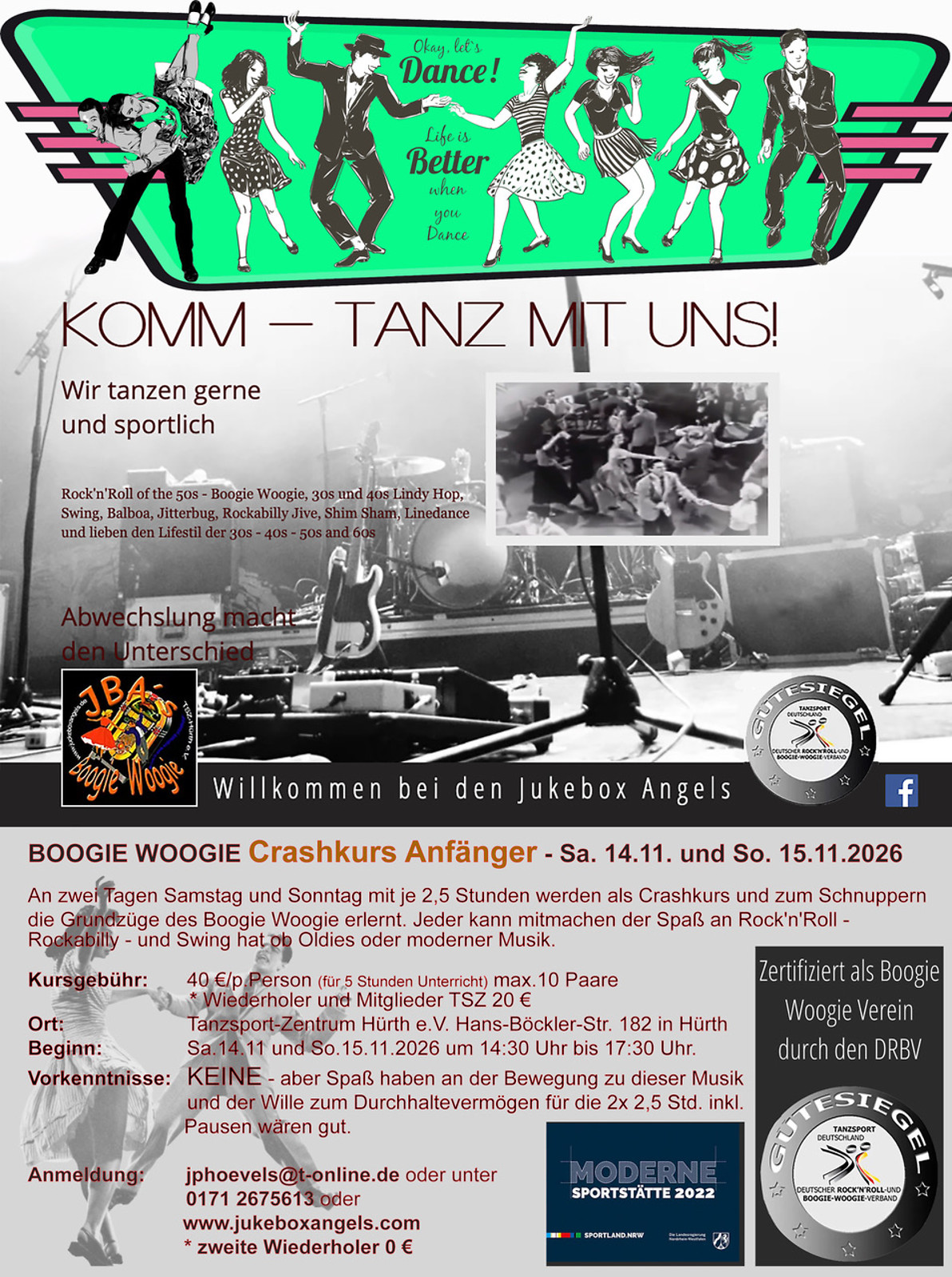 BOOGIE WOOGIE Crashkurs Anfänger