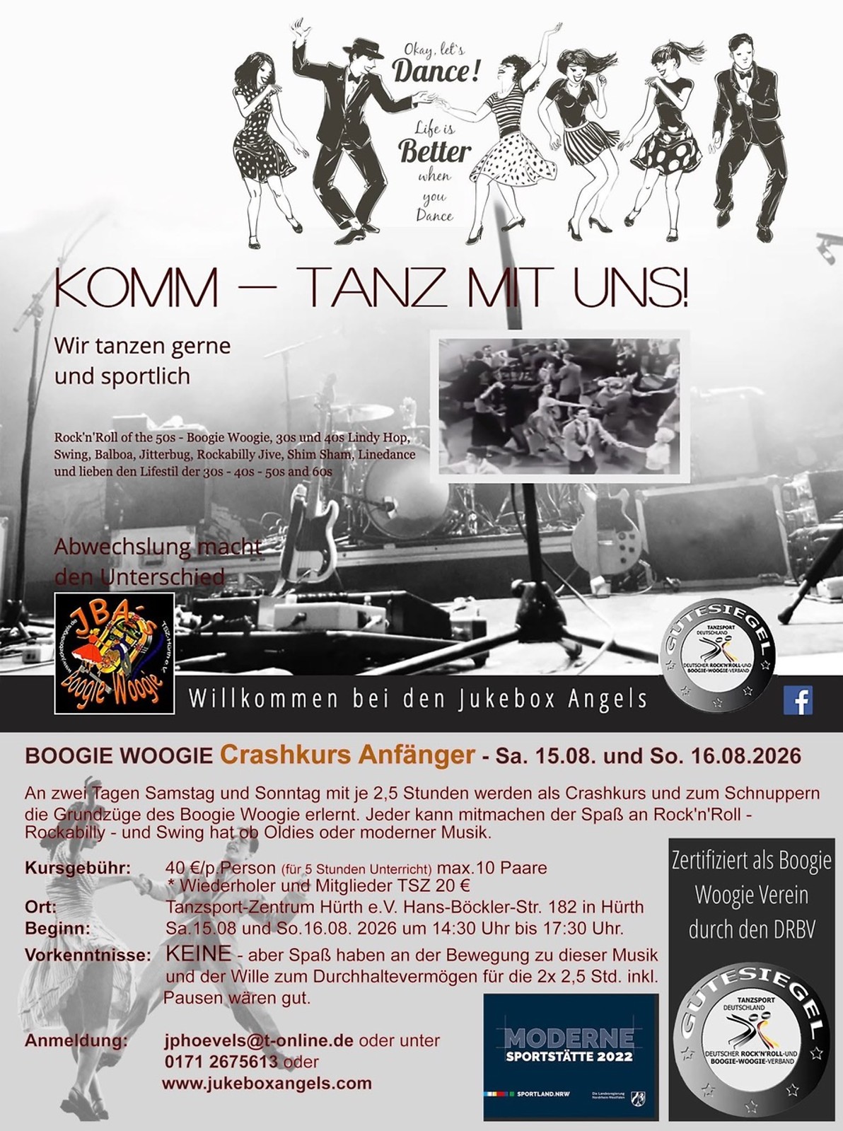 BOOGIE WOOGIE Crashkurs Anfänger